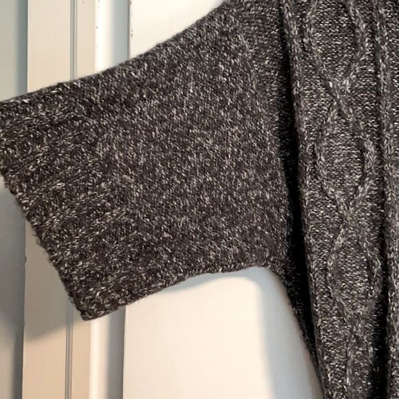 New York & Company short sleeve long length cardigan with tie sash size Small - Picture 7 of 12